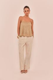 CALÇA PETIT RAMI E COTTON