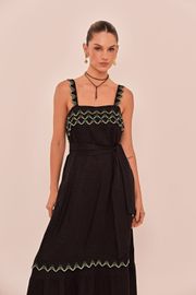 VESTIDO MÔNACO  COM BORDADO