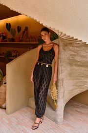 CALÇA PAULA EM VOIL PRETO