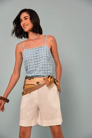 BLUSA POWER AZUL CLARO