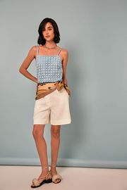 BLUSA POWER AZUL CLARO