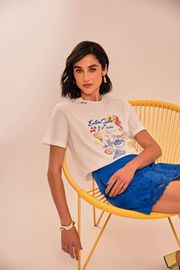CAMISETA OHANA OFF WHITE
