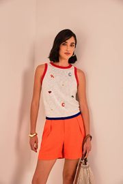 BLUSA NUIT TRICOT COM BORDADO
