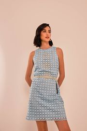 VESTIDO OCEANO LAISE BORDADA