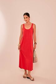 VESTIDO MENORCA VERMELHO