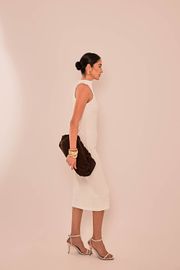 VESTIDO MEGHAN RIBANA DE VISCOSE