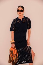 VESTIDO PIETRA TRICOT MARINHO