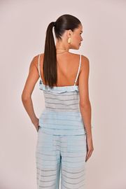 BLUSA MARIA HELOÍSA  AZUL CLARO