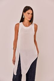 BLUSA ROSA CREPE DE VISCOSE