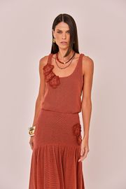 BLUSA RANYA TELA BORDADA