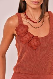 BLUSA RANYA TELA BORDADA
