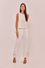 CALÇA OSAKA ALFAIATARIA DE VISCOSE RETA