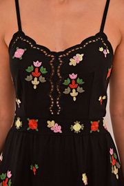 VESTIDO SHANTAL COM BORDADO