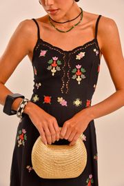 VESTIDO SHANTAL COM BORDADO
