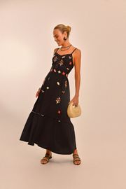 VESTIDO SHANTAL COM BORDADO