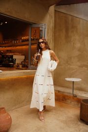 VESTIDO TÓQUIO COM SILK E BORDADO