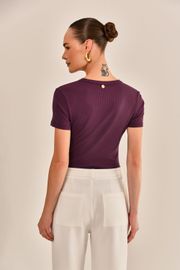 BLUSA TWIST MALHA RIBANA