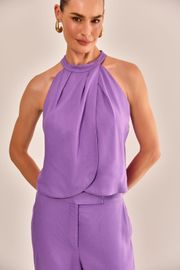 BLUSA ZIG LAVANDA