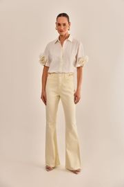CALÇA TRANCOSO SARJA TINTURADA