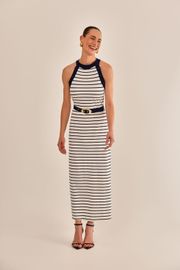 VESTIDO RAINBOW MALHA LISTRADA