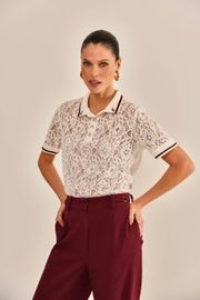 BLUSA ALIX RENDA COM BORDADO