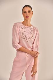 BLUSA ALANA BORDADA