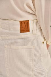 CALÇA LENE SARJA OFF WHITE