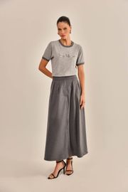 CAMISETA ANDREZA CINZA