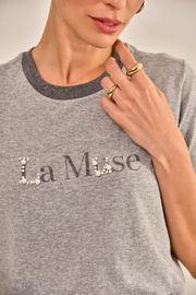 CAMISETA ANDREZA CINZA
