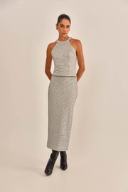 BLUSA ÂNGELA MALHA TWEED