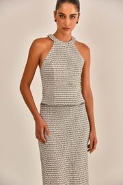 BLUSA ÂNGELA MALHA TWEED