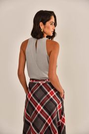 BLUSA BIANCA CREPE DE LYOCEL
