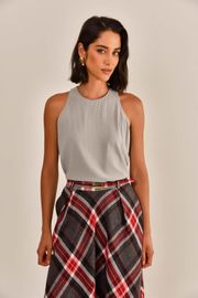 BLUSA BIANCA CREPE DE LYOCEL