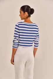 CAMISETA ANAHI VISCOSE LISTRADA