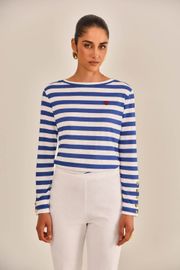 CAMISETA ANAHI VISCOSE LISTRADA