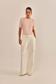 CAMISETA ARA MALHA EM VISCOSE