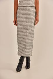 SAIA ANETE MALHA TWEED