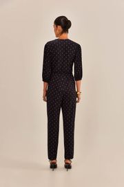 CALÇA BIA VISCOSE ESTAMPA GEOMETRICA