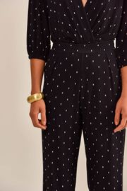 CALÇA BIA VISCOSE ESTAMPA GEOMETRICA