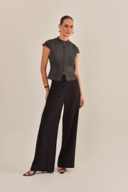 CALÇA CAROLINA CREPE DE VISCOSE