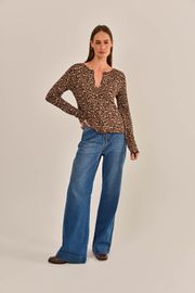 CARDIGAN BERLIM TRICOT ANIMAL PRINT