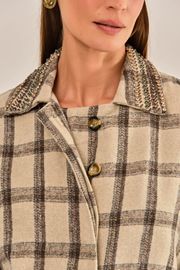 JAQUETA BRIGITE XADREZ FLANELADO