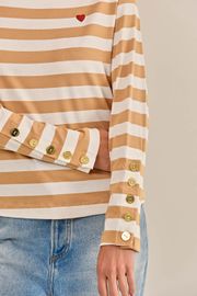 CAMISETA ANAHI VISCOSE LISTRADA