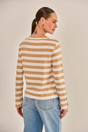 CAMISETA ANAHI VISCOSE LISTRADA