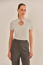 BLUSA BONNIE LISTRADA