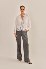 BLUSA BLOSSOM CREPE DE VISCOSE