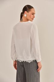 BLUSA BLOSSOM CREPE DE VISCOSE