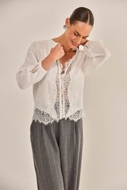 BLUSA BLOSSOM CREPE DE VISCOSE