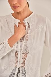 BLUSA BLOSSOM CREPE DE VISCOSE