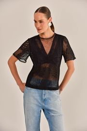 BLUSA AMBRA TULE POÁ